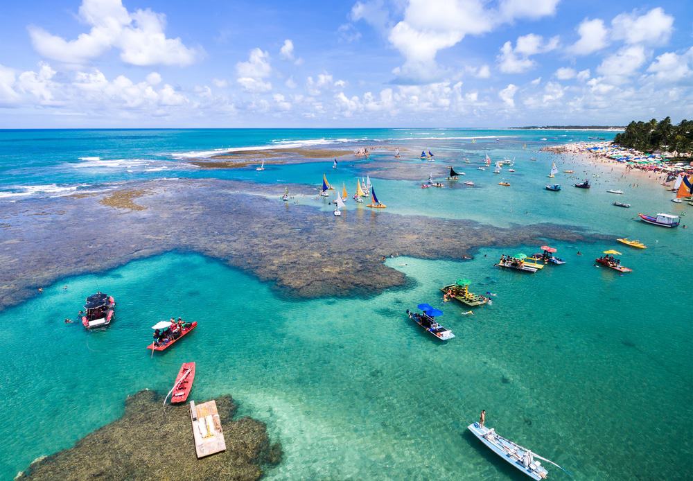 Brazilian States that do not have a beach