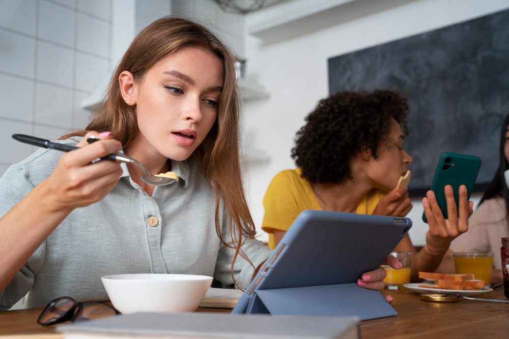 food interfere with studies